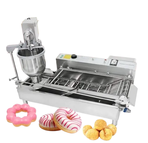 Small Auto Big Large Dinky Yeast Vada T-101u Mini Doughnut Commercial Donut Hole Making Maker Machine De Donut