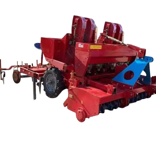 Complete Rotary Tillage Ridge Formation Spraying Mulching Functions in One Potato Planter Other Agricultural Machinery Equipment