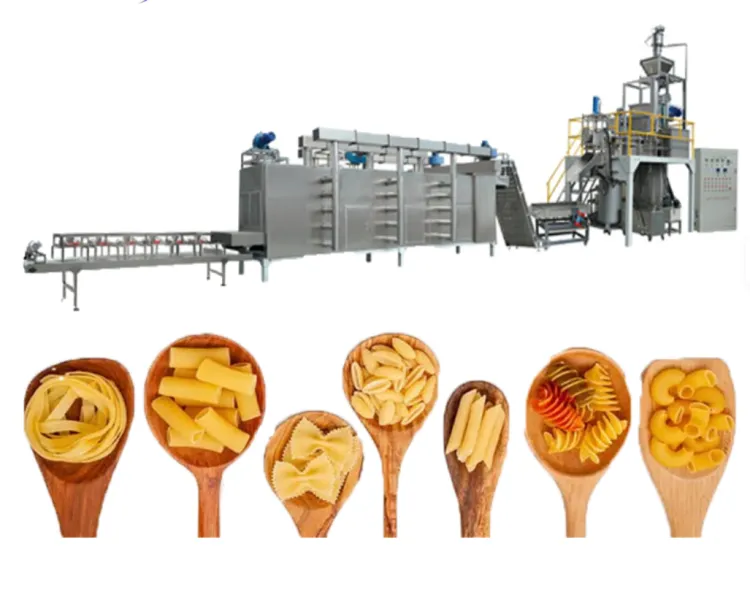 Fully Automatic Pasta Production Line Pasta Macaroni Machine Production Line Pasta and Macaroni Production Line