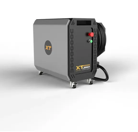 800W 3-in-1 Mini Handheld Air-Cooled Fiber Laser Welder for Metal Stainless Steel & Aluminum Easy to Operate