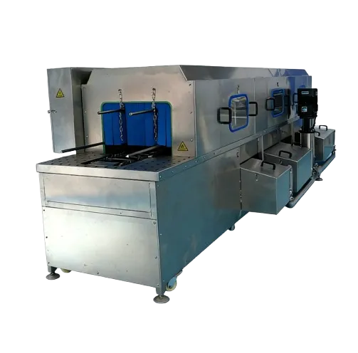 Sanitary Standard Tray Washer with Uniform Spraying and Adjustable Nozzles Crate Washer With Quick Change Parts