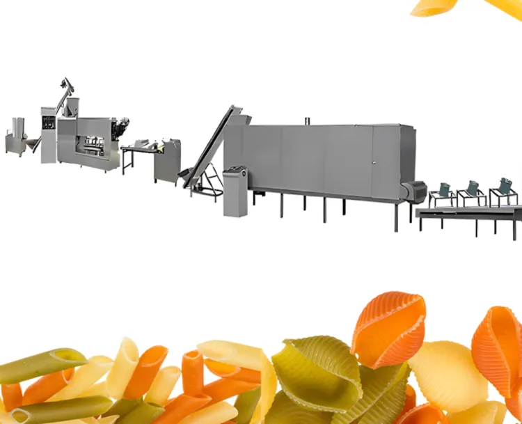 Automatic Industrial Pasta and Macaroni Making Machine Noodle Spaghetti Pasta Processing Line Macaroni Pasta Production Line