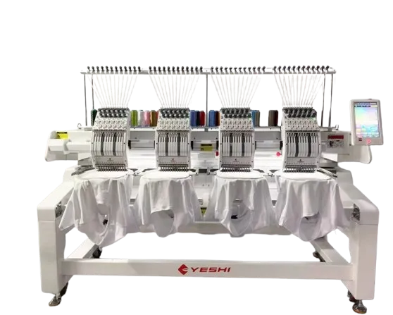 High Speed 4 Heads Computerized Embroidery Machine