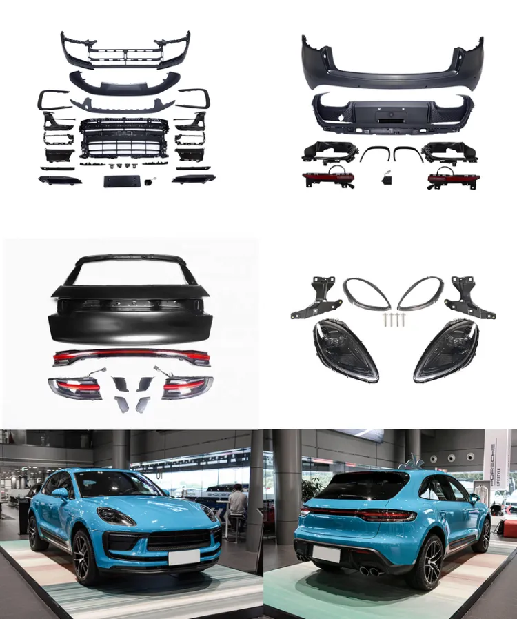 Old to Facelift Upgrade Kit for Porsche Macan 95B 2014-2021 Exterior Upgrade