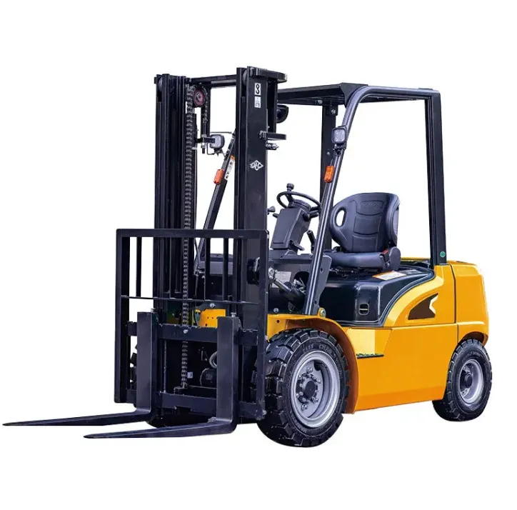 JICHUAN Lithium Electric Forklift 3 Ton 2.5ton 500kg AWD 1350x160x100mm Fork Specifications Solid Tires