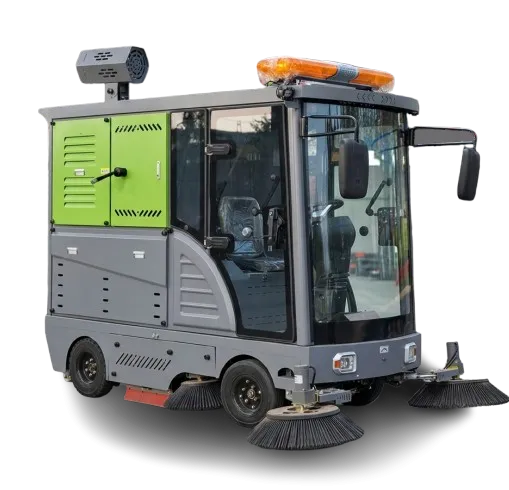 Ride on Electric Road Sweeper Battery Powered Floor Cleaning Sweeping Machine for Industrial Park Street Mall