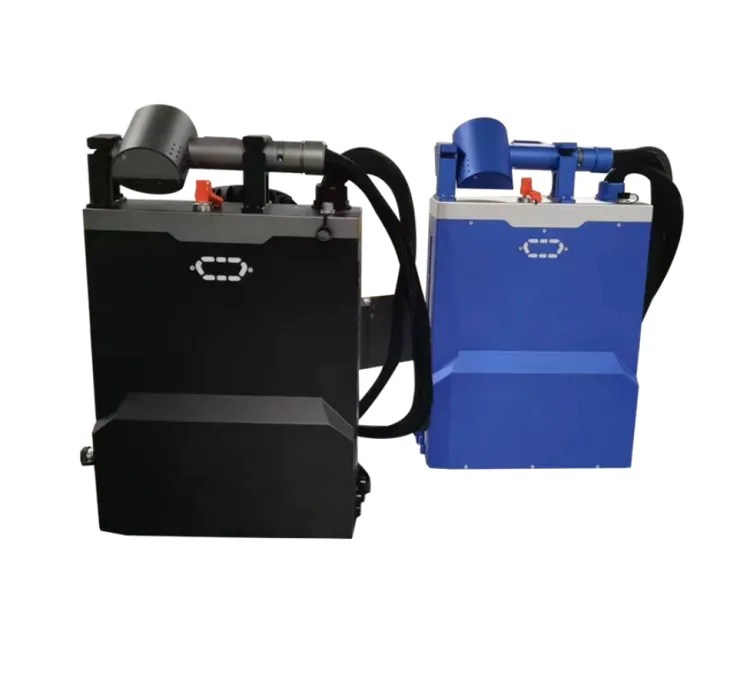 Portable Small Backpack 100W 150W Fiber Laser Rust Removing Machine Laser Cleaning Machine