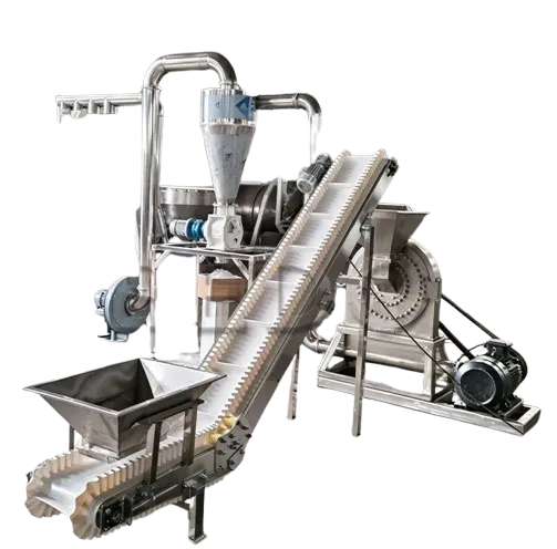 Automatic Stainless Steel Electric Grain Grinder Crusher Motor Gear for Coffee Coconut High Capacity Milling Machine