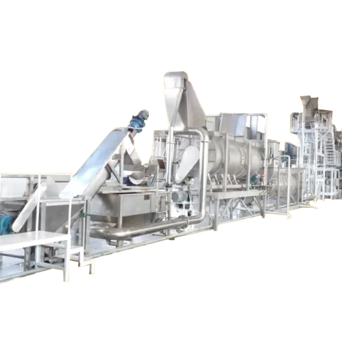 Automatic Cassava Flour Processing Machine Potato Flakes Powder Making Production Machine