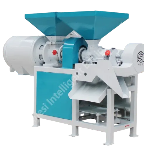 Multifunctional Small Scale Corn Starch Processing Machine Maize Flour Mill Machine Corn Peeling and Grits Making Machine