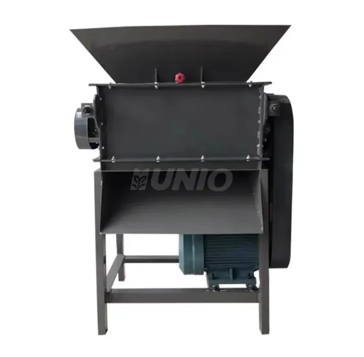 Double Roller Grain Crusher Flattener Space Saving for Feed Processing Workshops