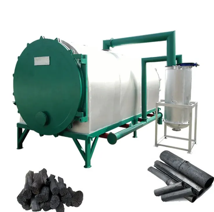 Charcoal Making Machine Furnace Kiln Hardwood Airflow Charcoal Carbonization Stove