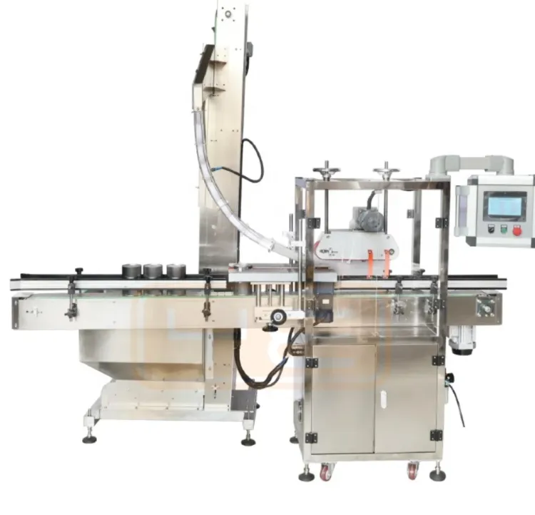 Automatic Plastic Pet Press Jar Wine Bottle Capping Machine Capper Machine