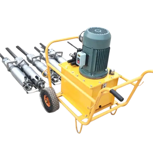 Hydraulic Rock & Concrete Splitters with Essential Pump for Challenging Tasks