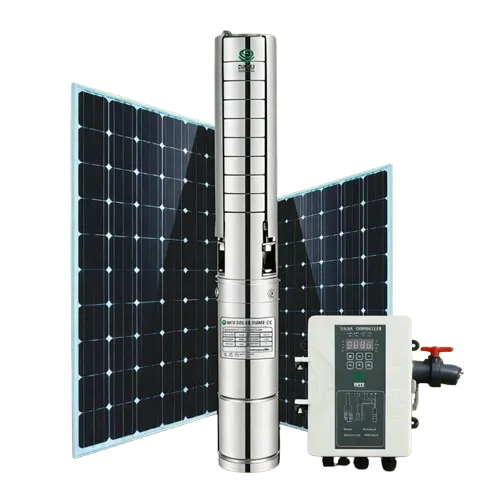 Agricultural Irrigation Solar Deep Well Pump 3SSC Stainless Steel Impeller Corrosion Resistant DC Pump