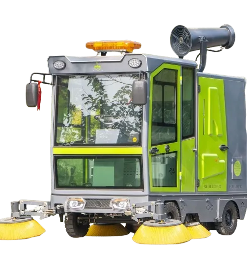 Electric Street Cleaning Road Vacuum Sweeper Truck