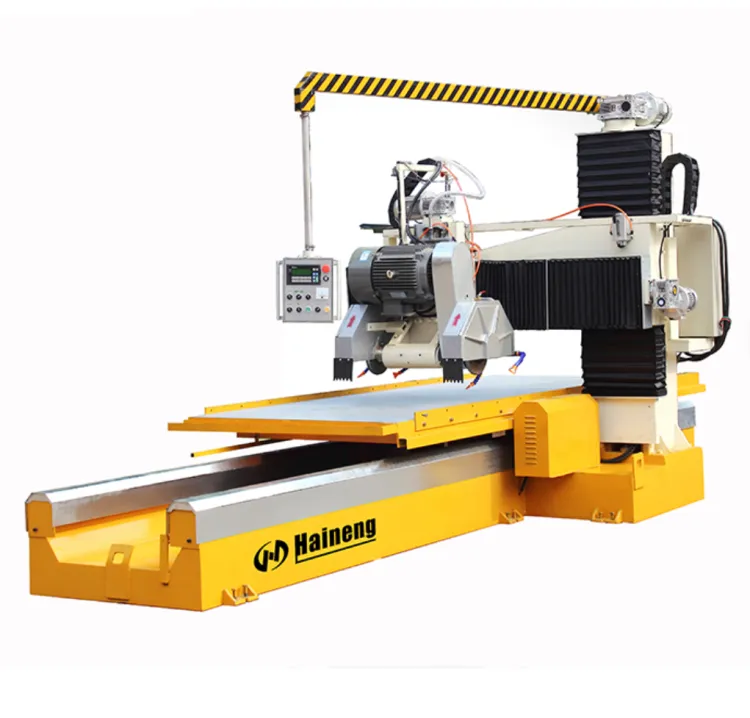 Automatic Marble Granite Profiling Machine for Curved and Straight Line CNC Stone Column Cutting Shaping Machine