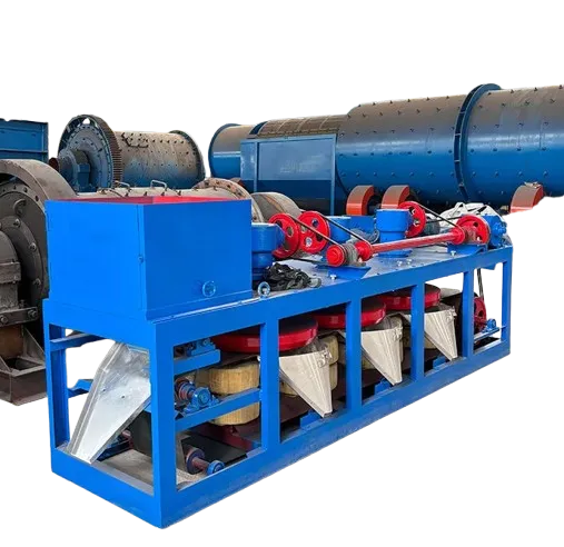 Dry Gold Separator 3Disc Magnetic Separator with Motor for Ore Processing Iron Garnet Monazite Tin Tungsten