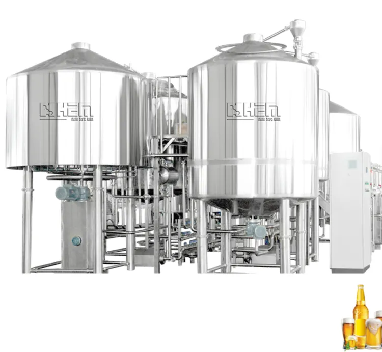 500L 1000L 3000L Brewing Equipment Commercial Brewery Beer Production Line
