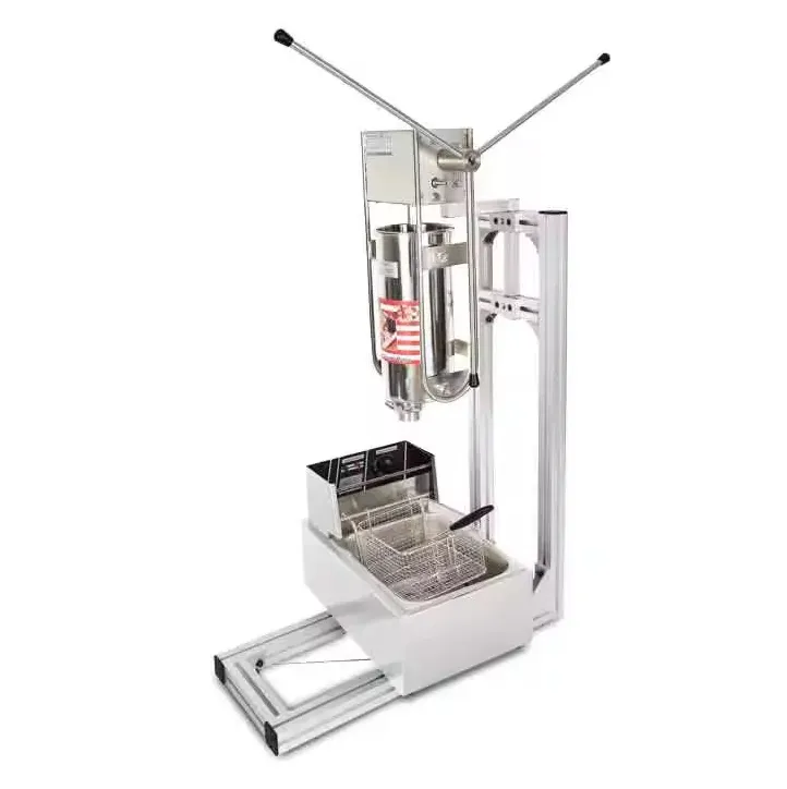 Snack Machine 5L Funnel Churros Making Machine with 6 L Fryer