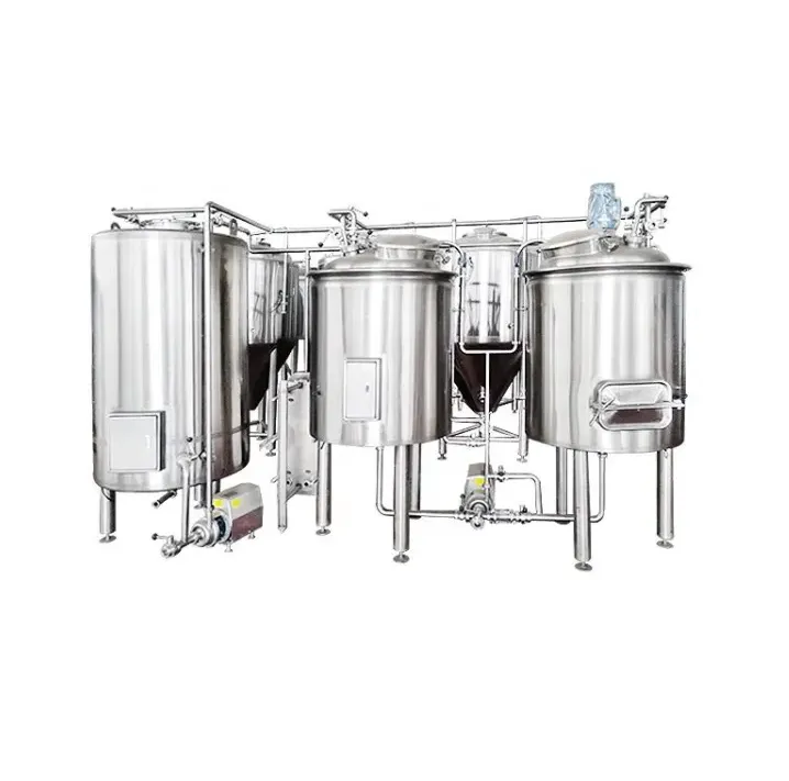 300L 400L 500L 1000L Turnkey Project Beer Plant Whole Set Micro Brewing Brewery Equipment