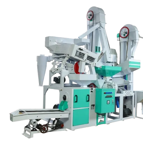 Rice Processing Production Line Equipment, Fully Automatic Dehusking Polishing Integrated Machine for Grain Processing Factories