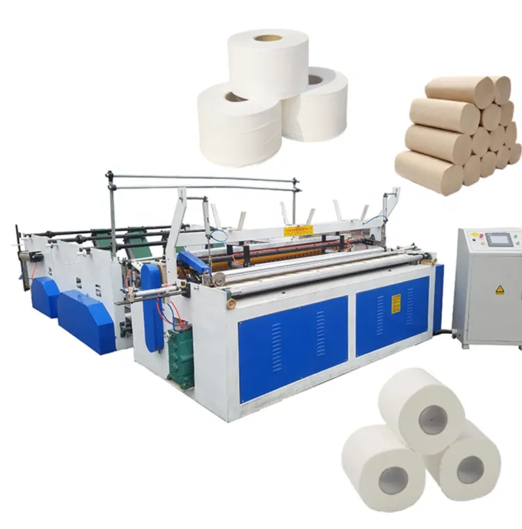 Industrial Toilet Paper Making Machine Tissue Production Line Equipment