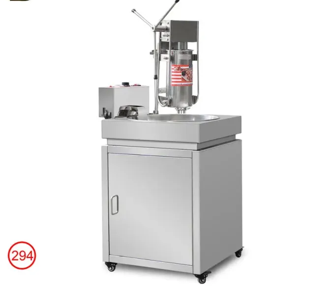 Machines for Making Churros with Fryer Spanish Churro Machine Churros Maker with Fryer 5L