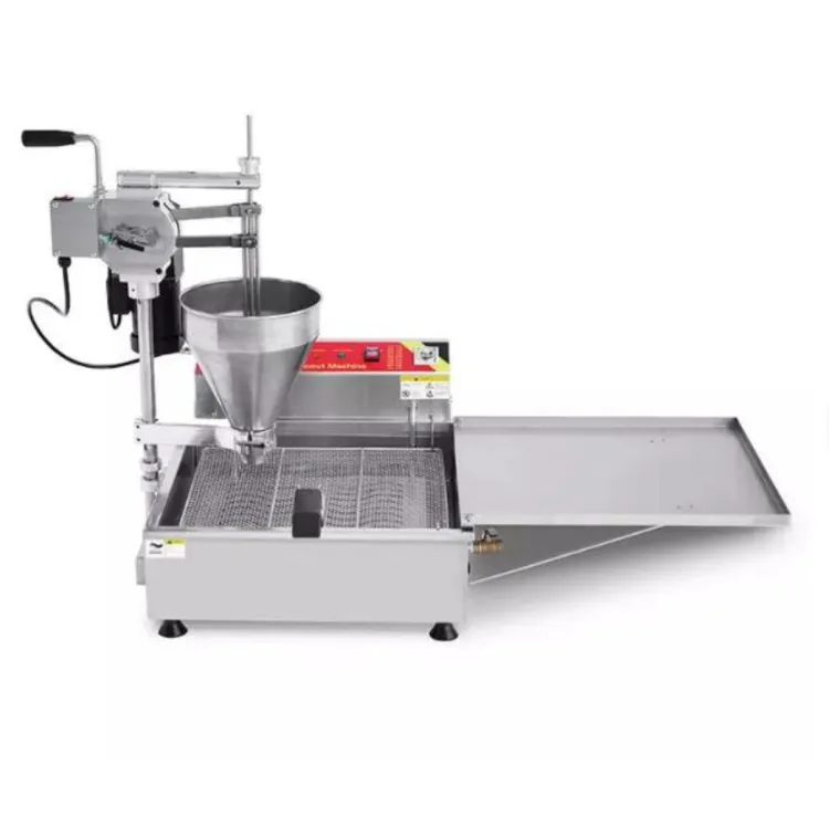 Manual Automatic Maquina De Para Hacer Donas Gas Commercial Mini Ring Doughnut Ball Donat Mochi Donut Making Machine Maker Fryer