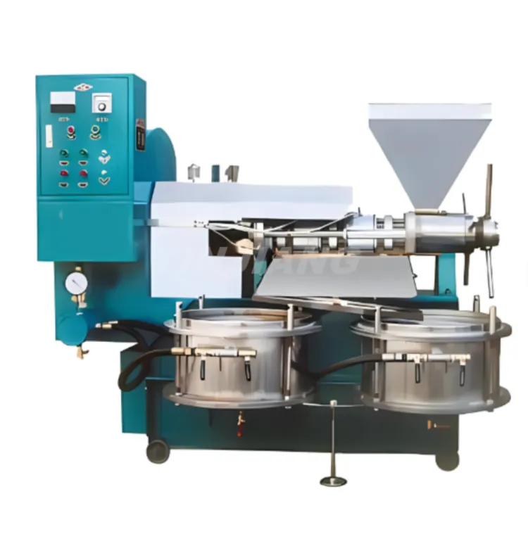 Complete Oil Press Production Line Customizable Voltage 380 415V 50Hz | for Industrial Cooking Oil