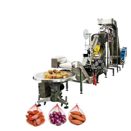 Fully Automatic Fruit and Vegetable Mesh Bag Packaging Line