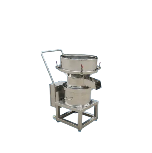 Stainless Steel Vibrating Screen Food Industry Sifter Flour Sieve Starch Powder Sieving Filtration Vibration Screening Machine