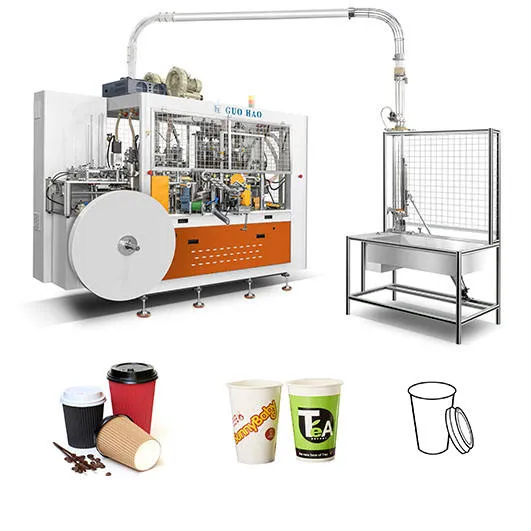 Business Machine 2023 Kraft Fully Automatic Paper Coffee Tea Paper Cup Making Machine N12