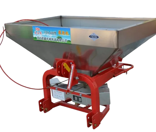 1000L PTO Fertilizer Spreader for Tractors | 3-Point Hitch | 201 Stainless Steel | Double Disc | 15-18m Working Width