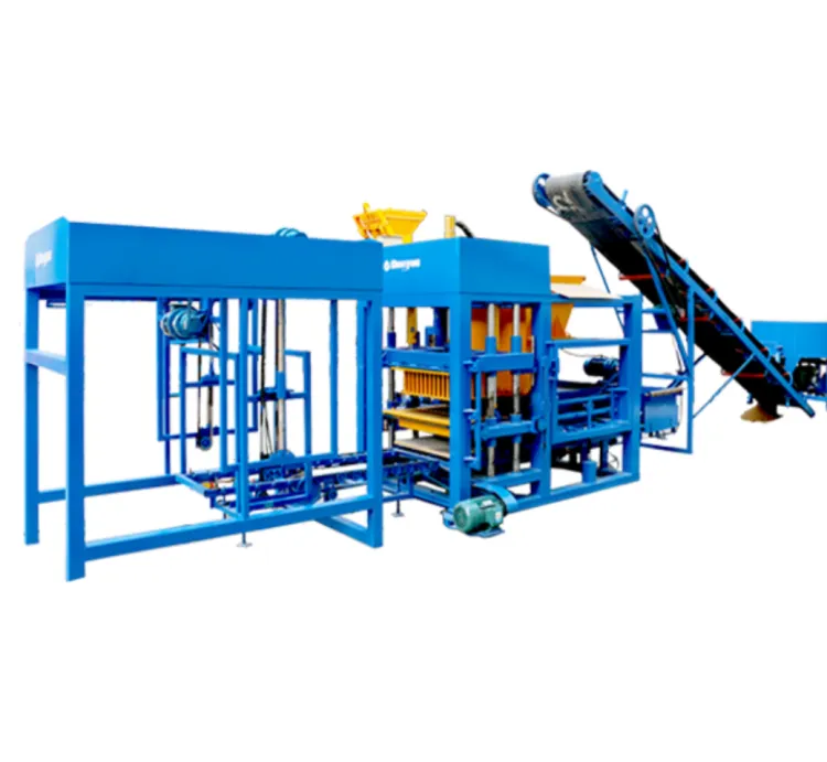 QT4-15 Automatic Concrete Block and Paver Machine