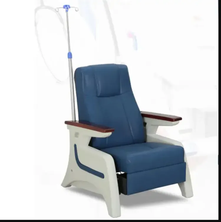 EU-594 Medical Phlebotomy Pressure Dialysis Patient Blood Transfusion Collection Chair