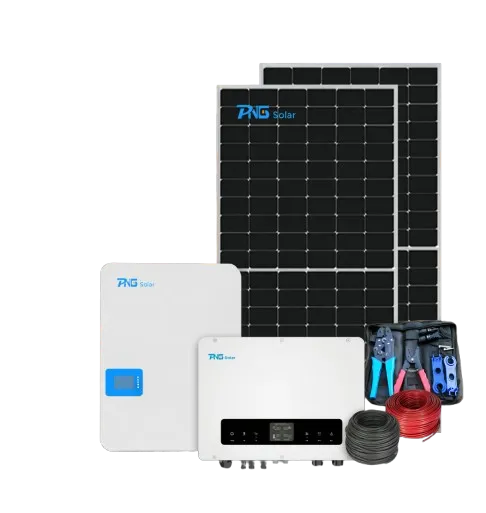 2MW Hybrid Grid Solar Energy System With Jinko Solar Panels
