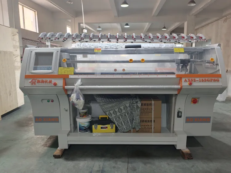 AS52-2S double system flat knitting machine