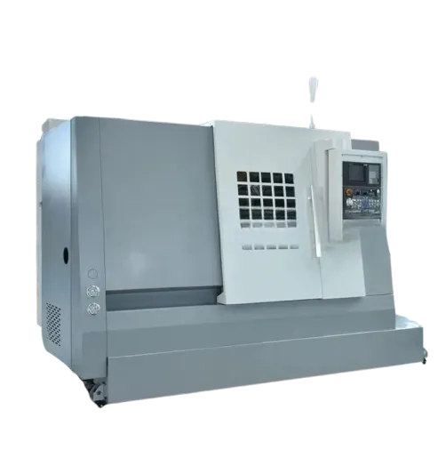 WEIZHUO TCK600S Twin Lathe Fanuc Medium Duty Slant Rail Plate Type Small Full-Automatic Slant Bed Turning Milling Drilling