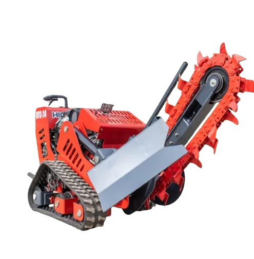 CE EPA Gasoline Powered Trencher 750mm Depth 152mm Width Petrol Ditching Machine for Orchard Garden Farm Agricultural