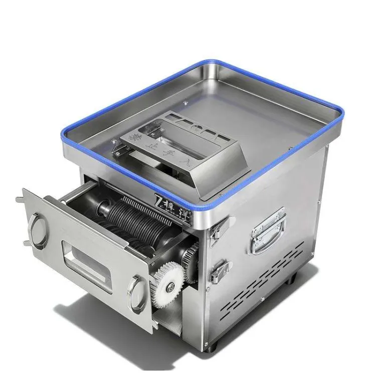 850W Stainless Steel Meat Slicer Slicing Dicing Shredding Fresh Beef Pork Chicken Vegetable Cutter