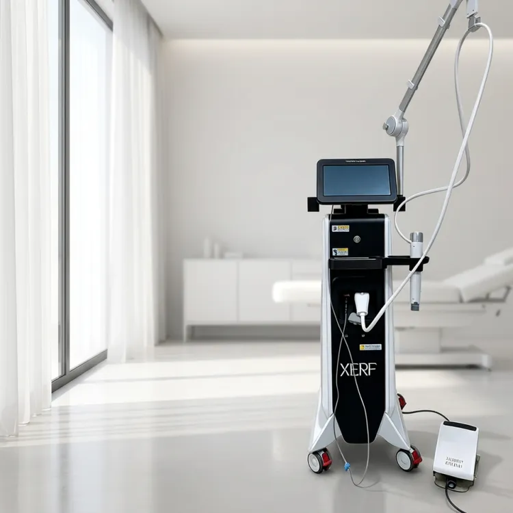 Non-invasive Standing XERF Dual Frequency 6.78MHz + 2MHz Structural Face Lifting Skin Rejuvenation Beauty Salon Use Equipment