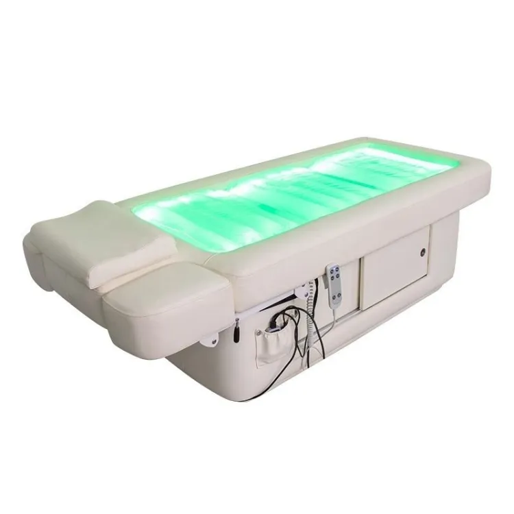 High-end Smart Hydrotherapy Massage Table PU High-Density Sponge Heating Electric Beauty Salon VIP Dedicated Skin Care SPA