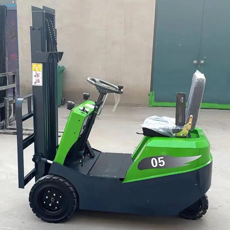 2026 CE Electric Forklift 1ton 1.5ton 2ton Walking Pallet Stacker Handling Equipment Fork Lift Machine Montacarga Electrico