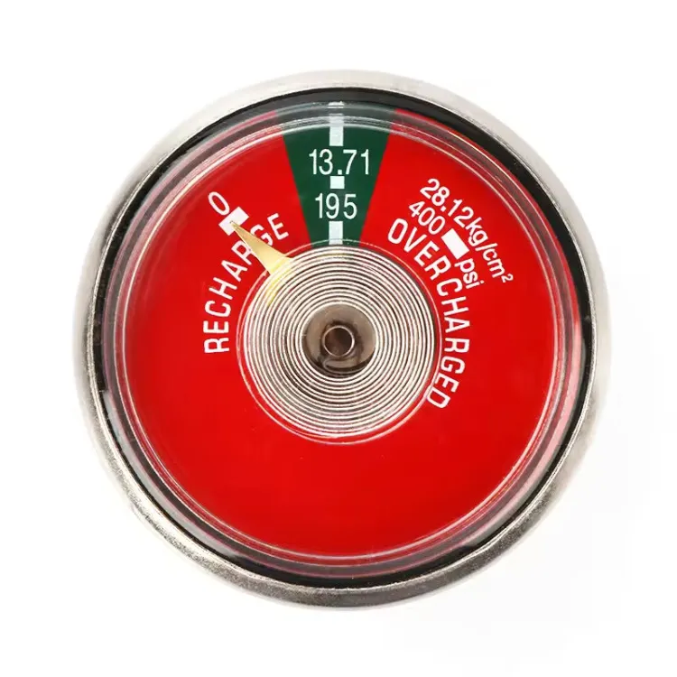 Portable ABC Powder Fire Extinguisher with Manometer Pressure Gauge From Manufacturer