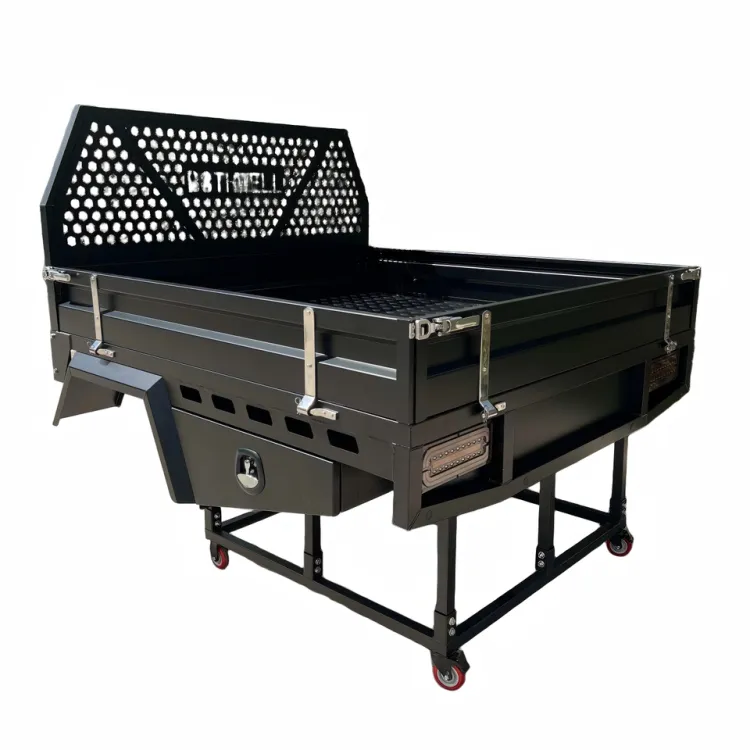 Customized Waterproof Aluminum Outdoor 4x4 Pickup Truck UTE Tool Tray with Tool Box ( )