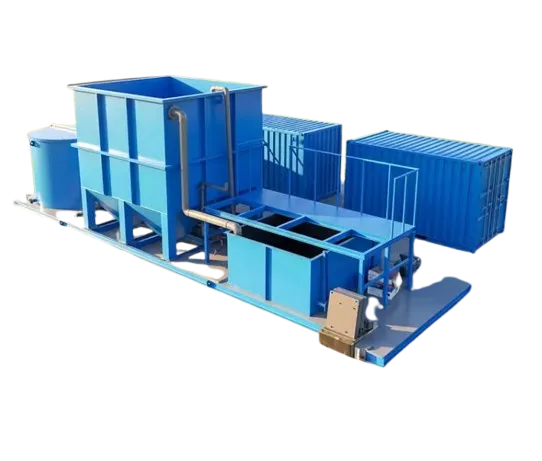 Underground Integrated Sewage Treatment Equipment 250L-10000L Capacity 500L/Hour for Rural Domestic Wastewater STP Plant