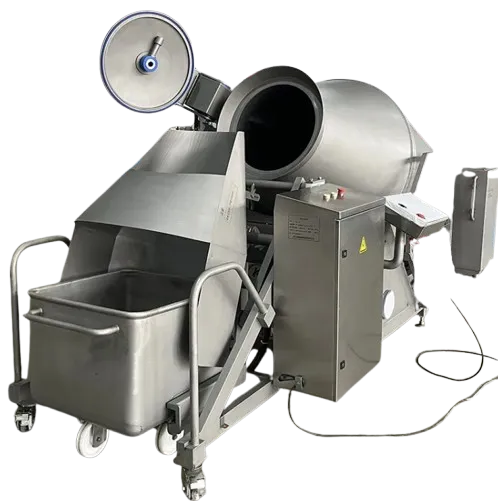 High Efficient Vacuum Meat Tumbler Tenderizer Equipment Custom Hydraulic Tilting Vacuum Tumbler for Meat