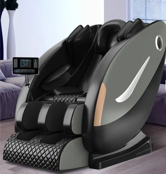 Shiatsu Full Body Massage Chair 3D Head Luxury Electric Foot Massage Armchair