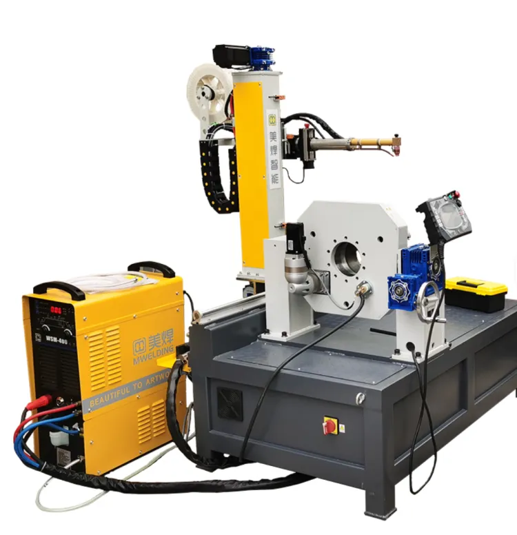 Automatic Circumferential Seam Welding Machine TIG Circular Seam Welder for Pipe and Tank Rotary Welding Equipment